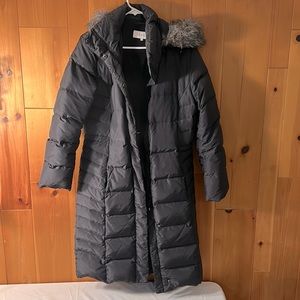 Small black Calvin Klein down winter coat